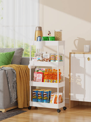 LEHOM includes hanging cup and four hooks for extra organization.