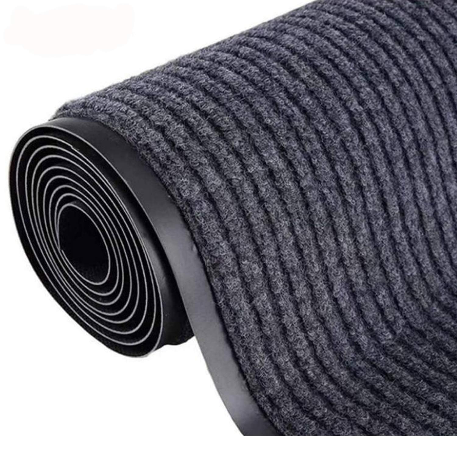 Lehom MYOYAY carpet runner, gray top view, protects floors and guides foot traffic.