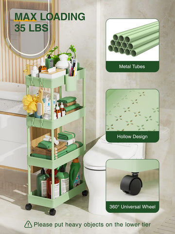 LEHOM adjustable shelves tailor space for clearance and weight distribution.
