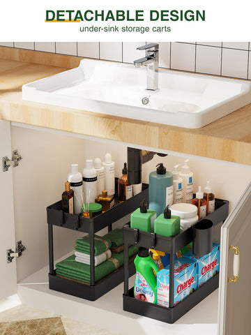 LEHOM Black finish adds modern touch to any room.