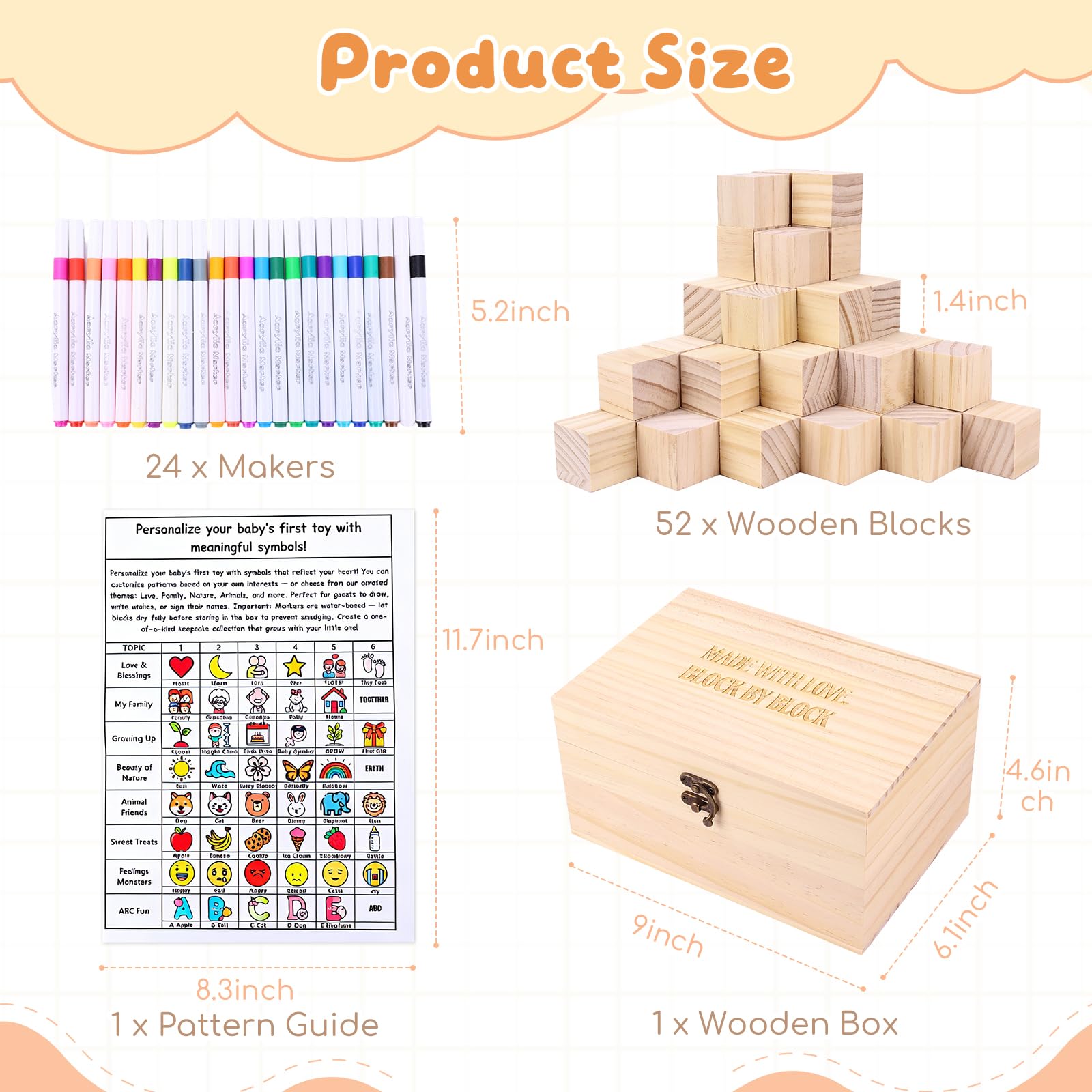 LEIFEOSH pattern guide helping quick block designs