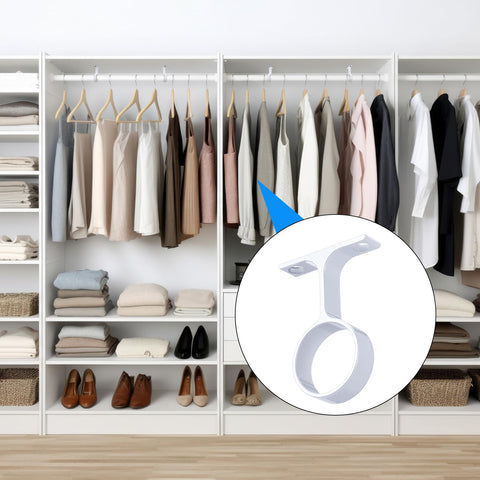 LEIFIDE packaging includes eight mounting screws for versatile closet projects