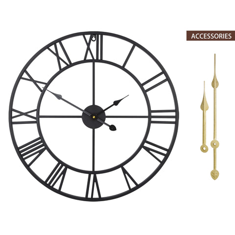 LEIKE 24-inch roman numerals detail adds vintage charm