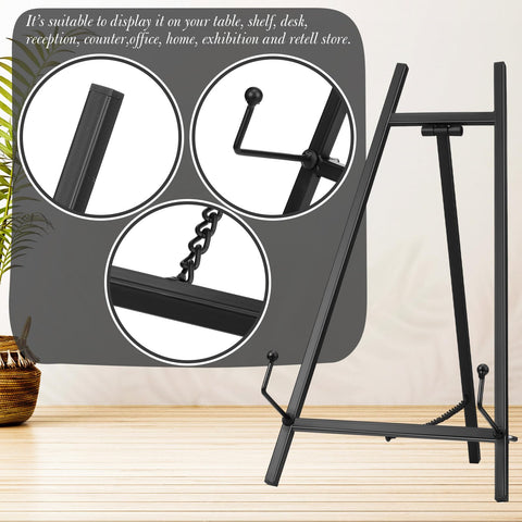 Leinuosen easel stand displaying plates for home decor and celebrations