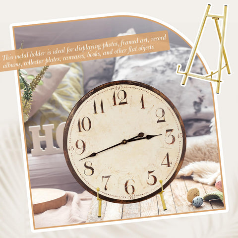 Leinuosen easel holds plates and photos with style.