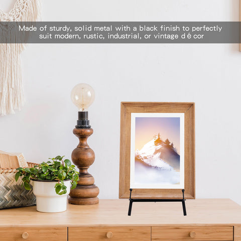 Leinuosen sturdy sign stand suited for galleries and shops