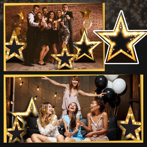 Leinuosen indoor-outdoor star decor suited for diverse venues and weather.