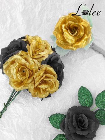 LELEE 6-inch metal stem ready for bend-and-fit floral designs