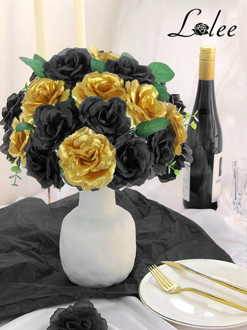 LELEE diameter 3.5 inches rose head for lifelike centerpiece ideas