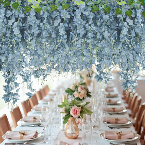 LELEE wisteria hanging flowers diy-friendly design simplifies quick decorating