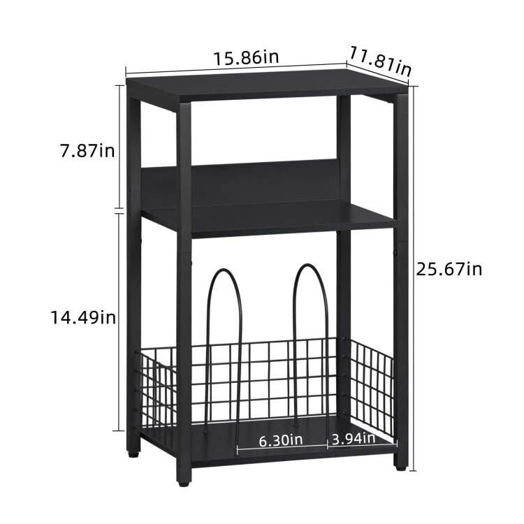 LELELINKY adjustable feet keep the table level on uneven floors.