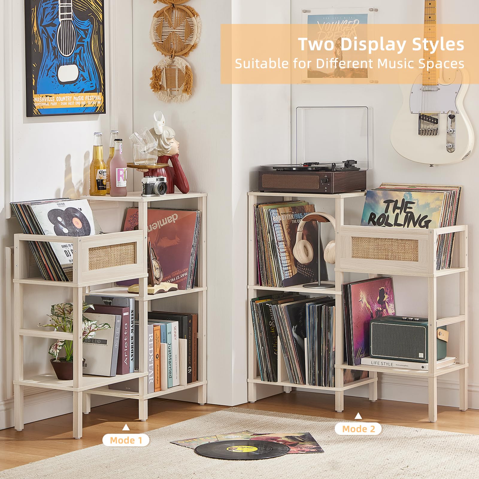 LELELINKY thick tabletop for stable turntable setup