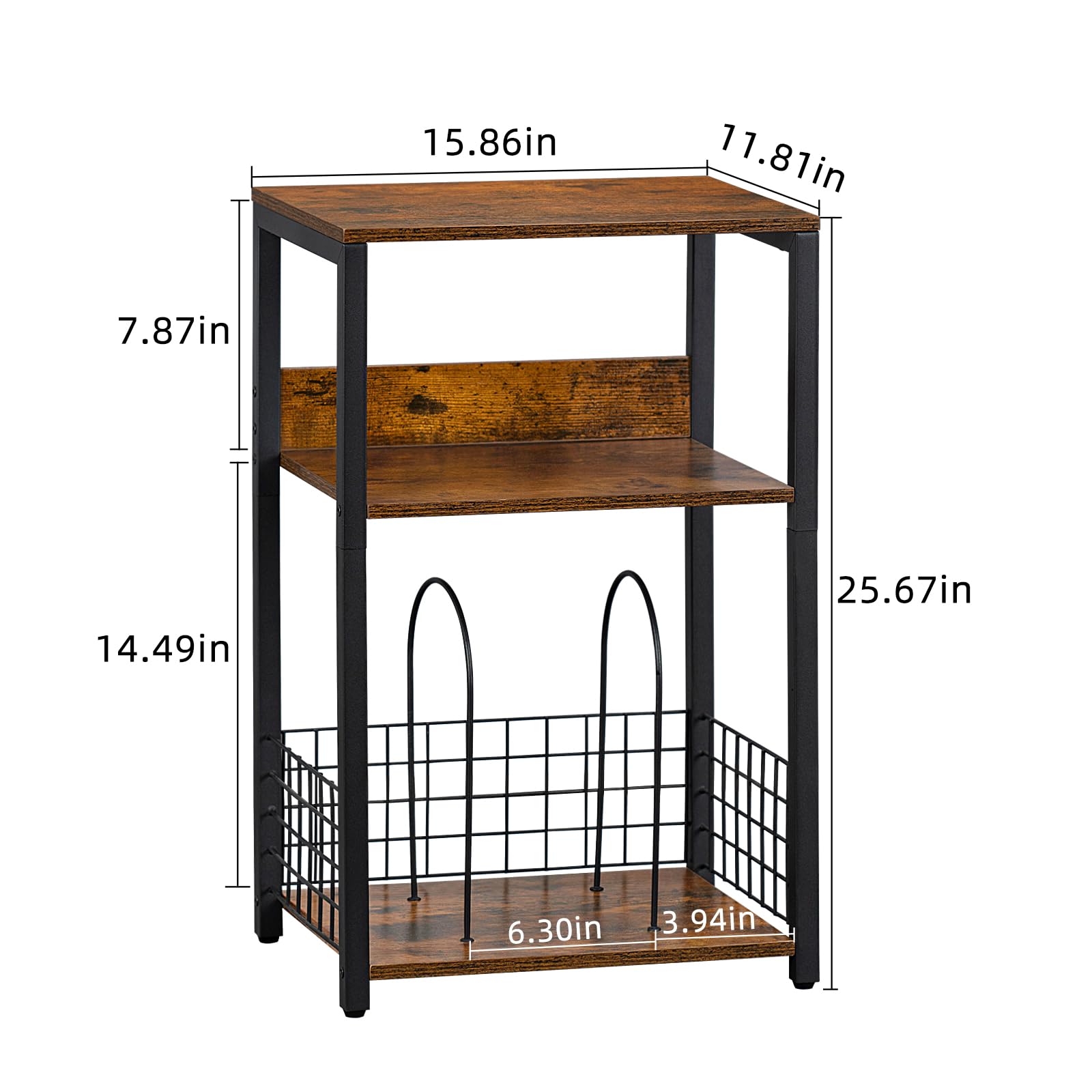 LELELINKY removable U-shaped dividers enable customizable bottom storage.