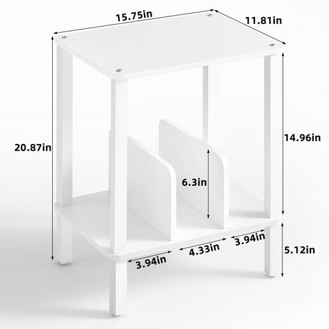LELELINKY solid wood pillars provide durable support for heavy records
