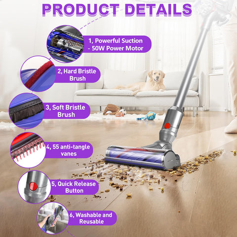 Lemige compatibility note for Dyson Slim SV18 and V9/V12 models.