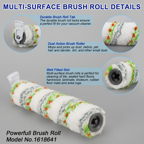 Lemige CrossWave HydroSteam replacement filters maintain suction power.