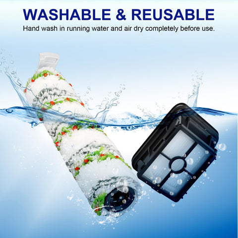 Lemige CrossWave HydroSteam soft microfiber brush for delicate finishes.