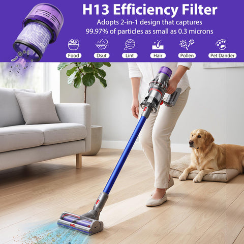 Lemige durable canister withstands daily vacuum use.
