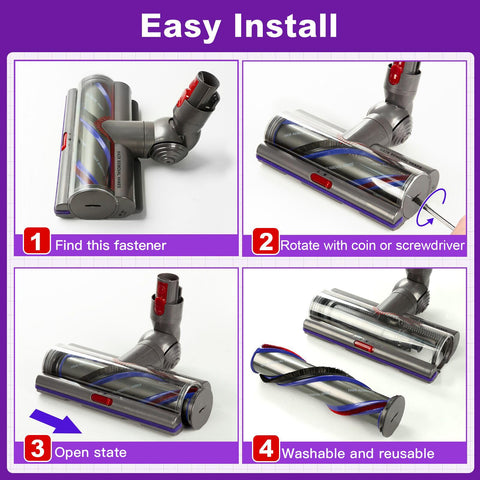 Lemige head offers wide compatibility with Dyson models