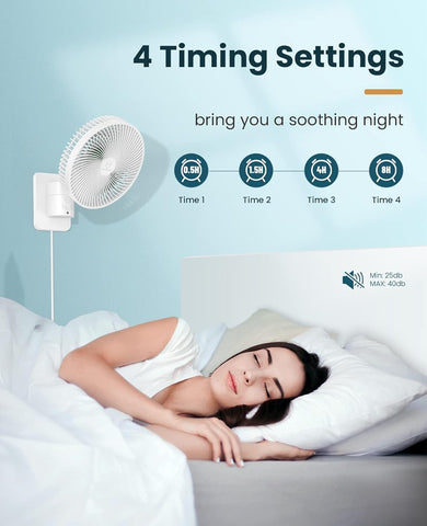 LEMOISTAR compact 8-inch wall-mounted design fits small spaces