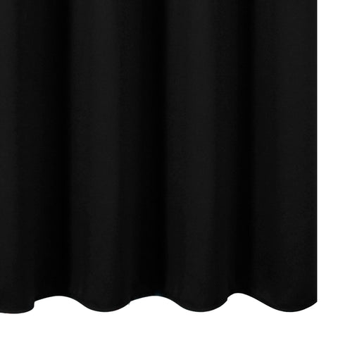 LEMOMO blackout curtains soft fabric panel creates cozy bedroom ambiance.