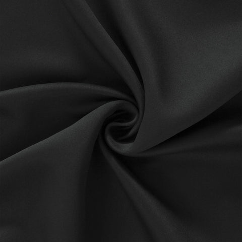 LEMOMO blackout curtains thermal panel highlights energy-saving potential and temperature control.