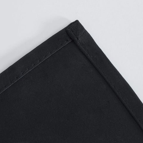 LEMOMO blackout curtains durability panel showcases long-lasting fabric and color retention.