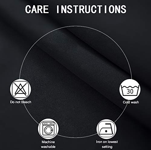 LEMOMO blackout curtains sunlit window panel showing strong light obstruction.