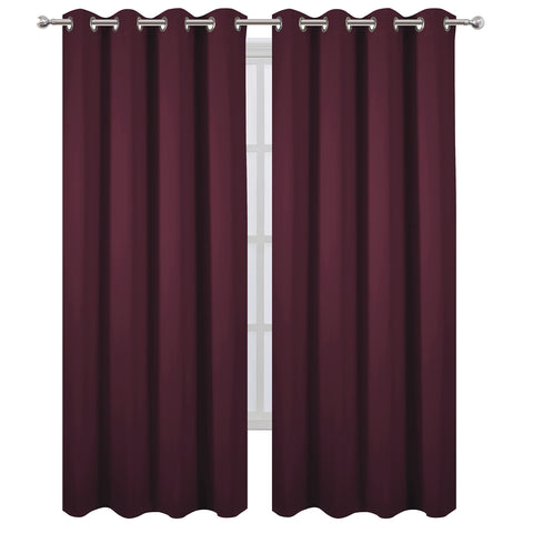 Close-up of LEMOMO burgundy red fabric texture for softness