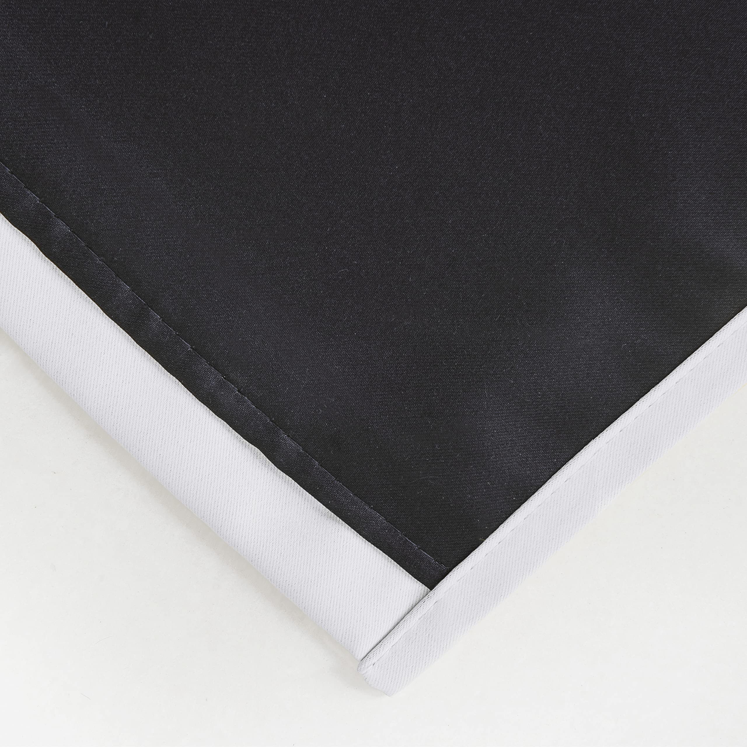 LEMOMO silver grommets ensure smooth curtain movement and durability