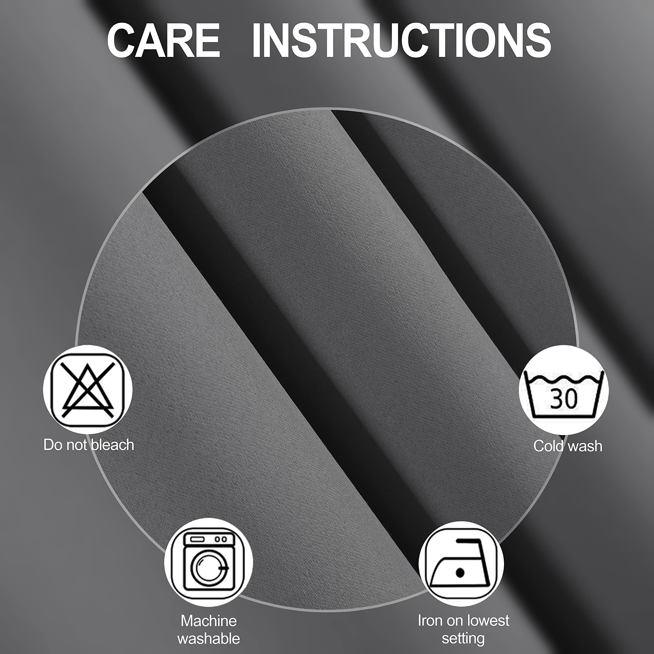 LEMOMO thermal insulated curtain layer reduces heat transfer