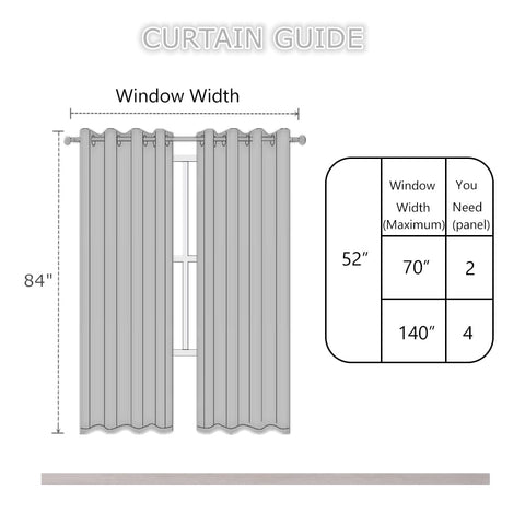 LEMOMO light beige blackout curtains in living room for privacy and light control.