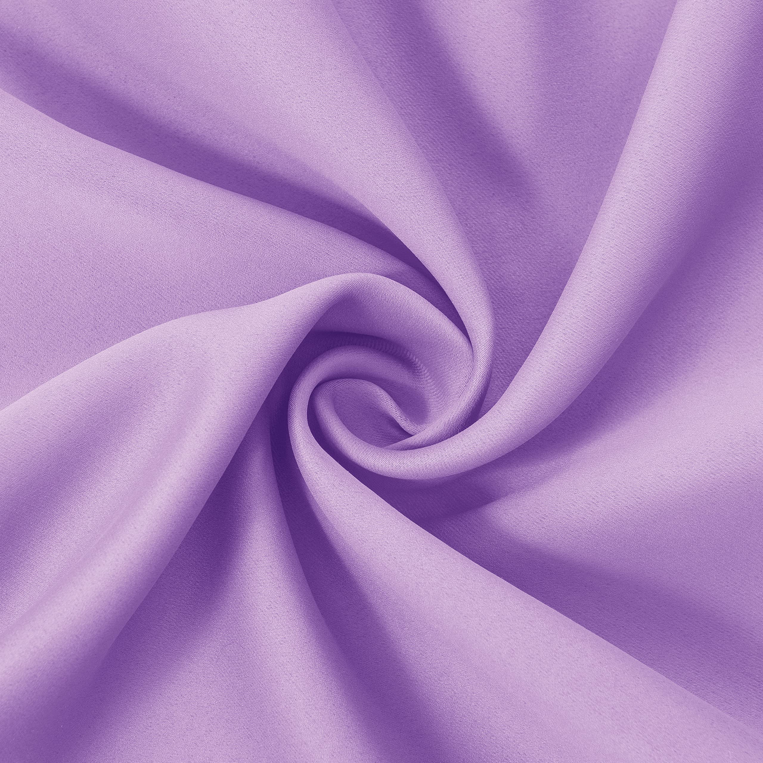 LEMOMO Lilac curtains are machine washable for easy care