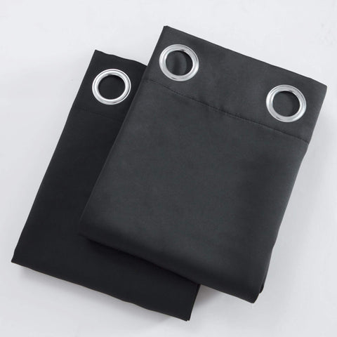 LEMOMO two-panel curtains offer versatile coverage for any window.