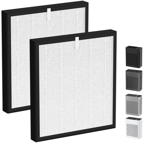 LemonQueen TZ-K2 replacement filter two-pack for ToLife purifiers, easy to replace