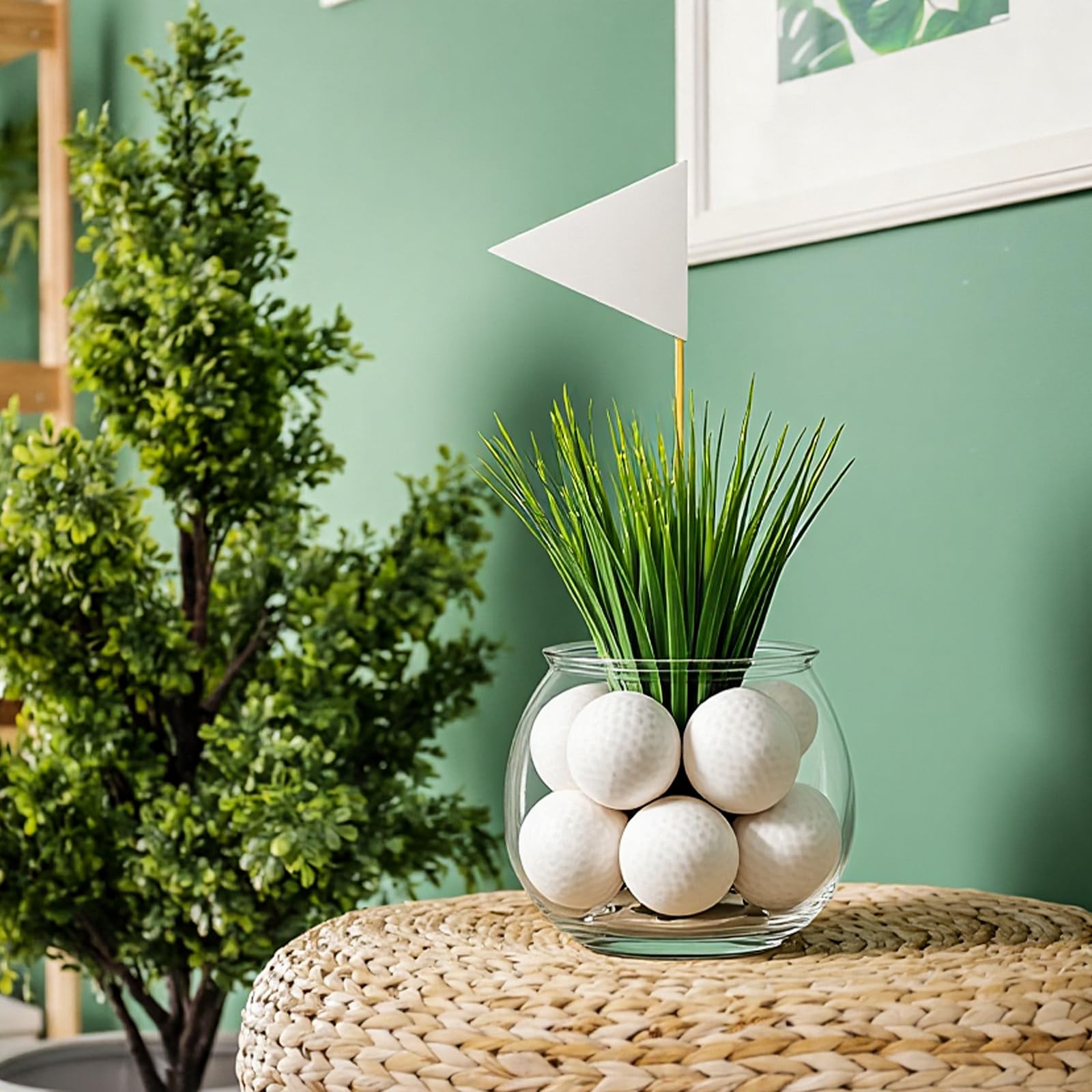 LemonRoad artificial grass strips create lush texture between elements.