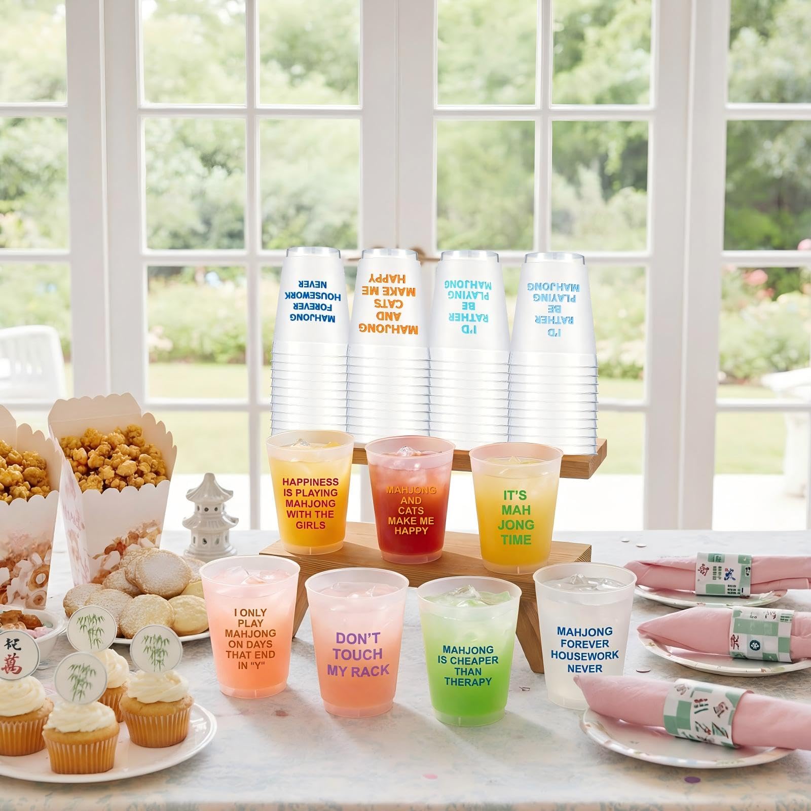 LemonRoad Mahjong cups angle7 dishwasher-safe and easy to clean after games