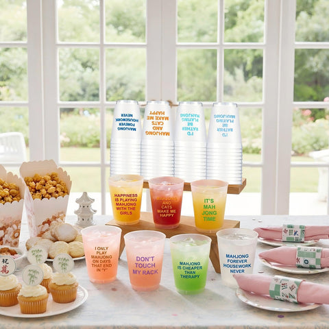 LemonRoad Mahjong cups angle7 dishwasher-safe and easy to clean after games
