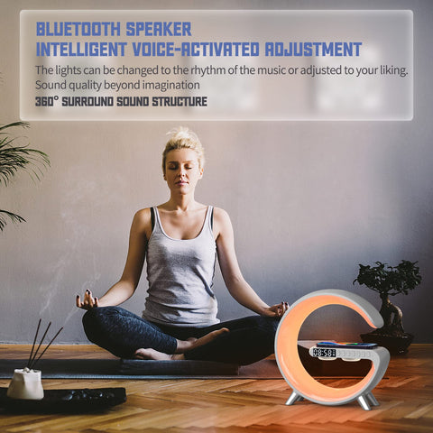 LENGLASS ambient-light with music-reactive mode creates relaxing evenings.