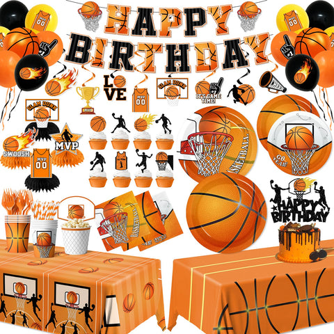 Lenyunge basketball banner for festive party decor