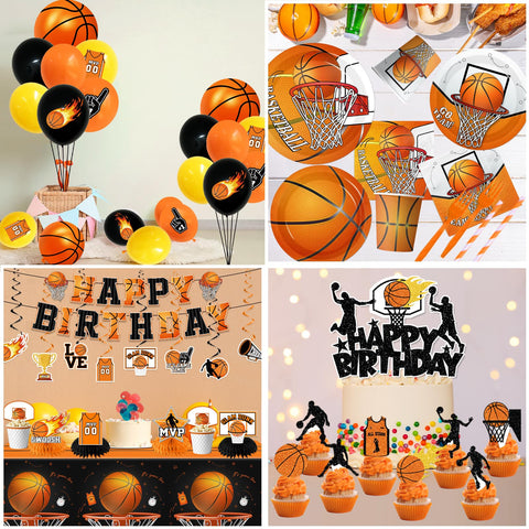 Lenyunge basketball cake topper creates a memorable centerpiece