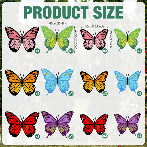 Lerheedi 3D papercraft butterflies add depth to rooms.