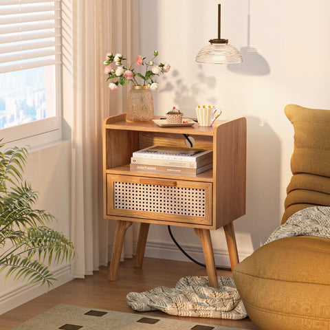 Top view highlights smooth surface and natural texture.
