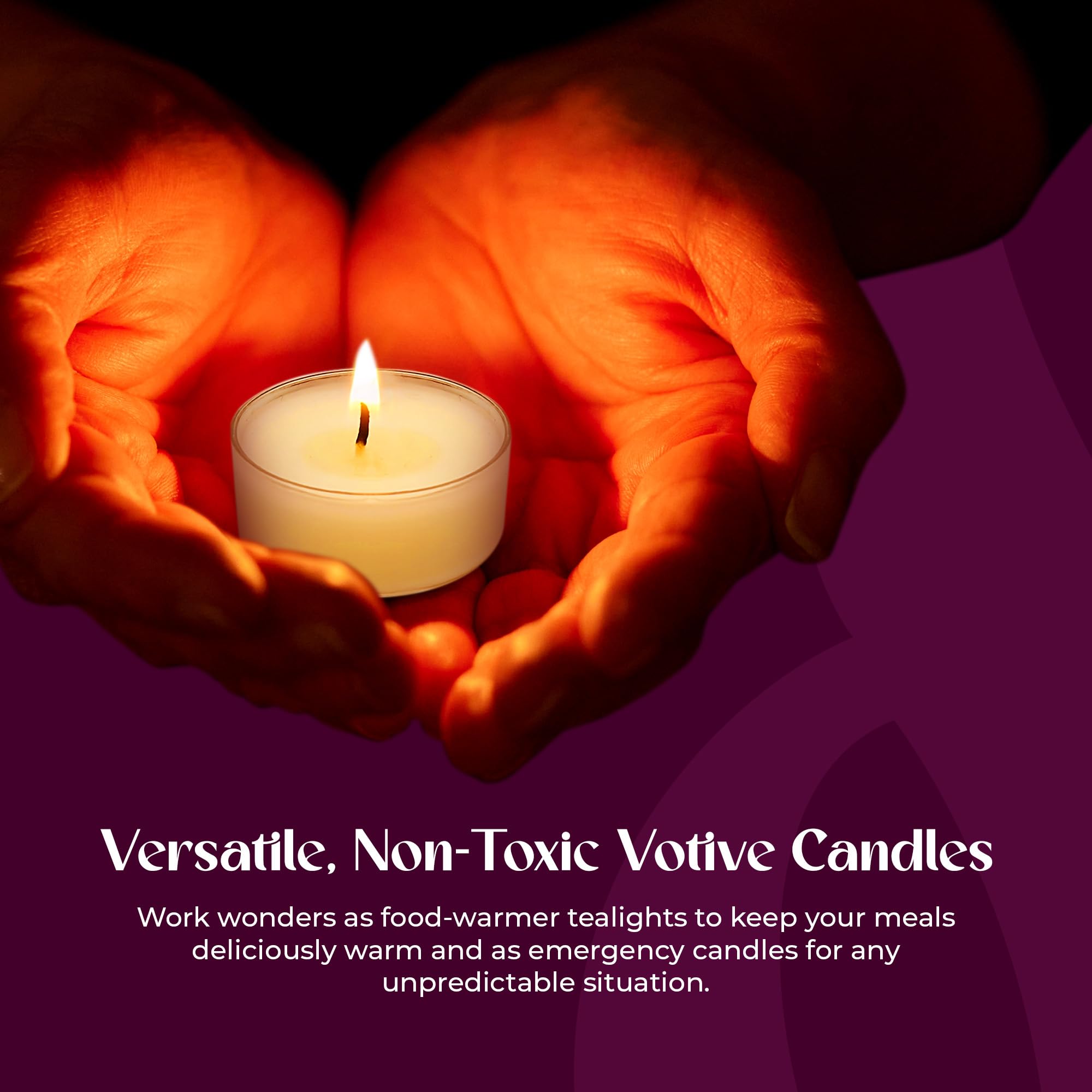 Lerner Tealights unscented and non-toxic for calm spaces