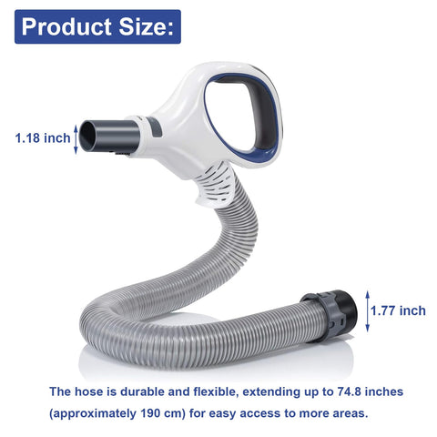 LesinaVac blue hose assembly action tool-free replacement