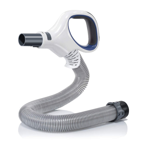 LesinaVac blue hose-handle front view compatible with Shark NV500 series