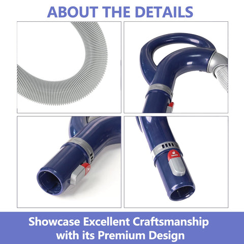 LesinaVac 90-inch long-reach hose helps reach corners and stairs
