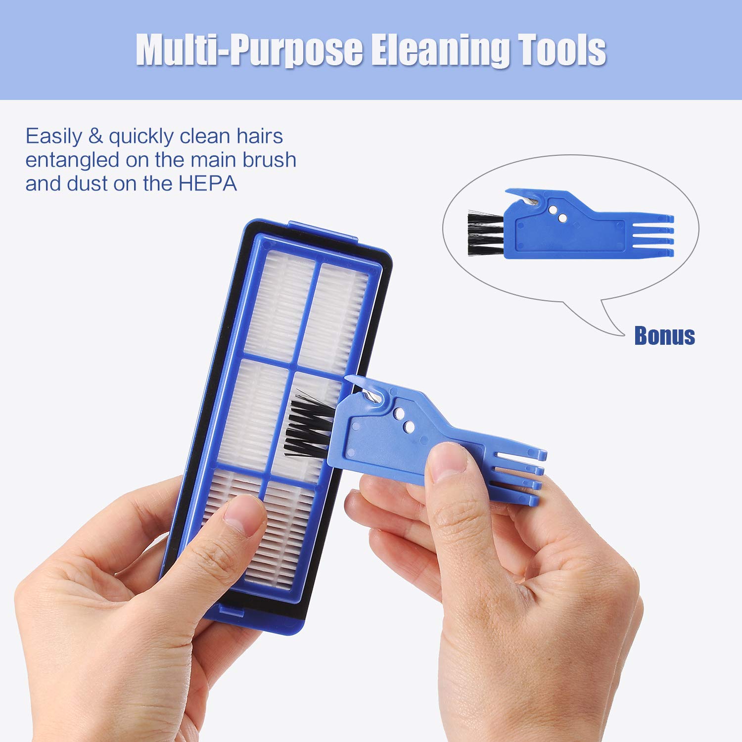 LesinaVac quick snap installation enables easy routine maintenance.