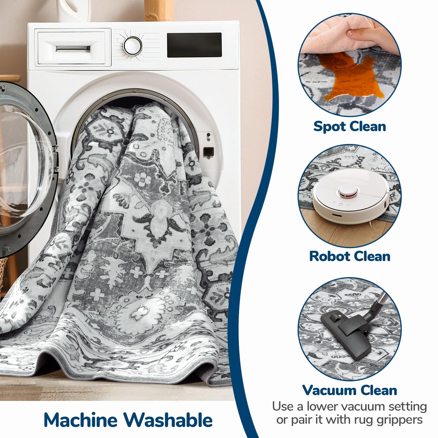 Lessymo machine washable for deep cleaning without hassle.