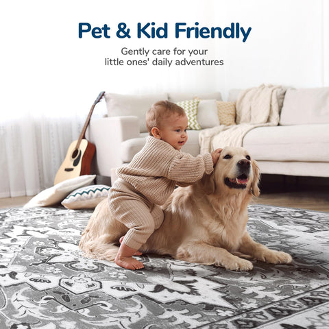 Lessymo stain-resistant finish helps everyday messes stay manageable.
